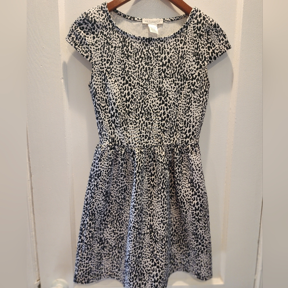 Socialite Monochrome Animal Print Top